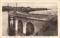 CPA Saint Briac Le Pont du Fremur (Betons Armes Systeme Hennebique)