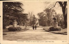 CPA Toulouse Entree du Grand Rond (Jardin Cree Vers 1750)