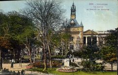 CPA Toulouse Le Jardin et le Donjon du Capitole