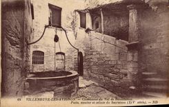 CPA Villeneuve les Avignon Chartreuse du Val Benediction Puits escaller et cellule du Sacristain (XI
