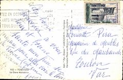 CPM Toulouse La Gare Matabiau