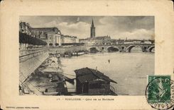CPA Toulouse Quai de la Daurade