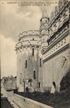 CPA Amboise La Grosse Tour du Chateau Balcon en fer ou furent pendus les Conjures en 1560