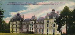 CPA Cheverny (L et Ch) Le Chateau Cote Nord Construit au commencement du XVIIe s par Phillippe Hurau