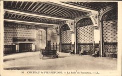 CPA Chateau de Pierrefonds La Salle de Reception