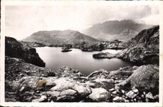 CPA Chamonix Le Lac Cornu