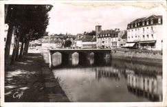 CPA Lannion Le Pont Sainte Anne et l'Hotel de France