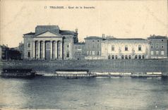 CPA Toulouse Quai de la Daurade