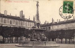 CPA Nancy Fontaine et Place d'Alliance