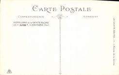 CPA Hotellerie de la Sainte Baume St Zacharie (Var)