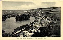 CPA Le Petit Andely Vue generale