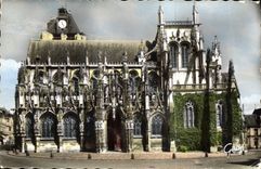 CPA Louviers (Eure) L'Eglise Notre Dame (XIIe XVe et XVIe s)