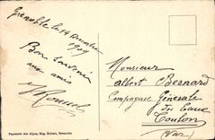 CPA Dauphine Uriage les Bains Les hotel et l'Avenue de Vizille