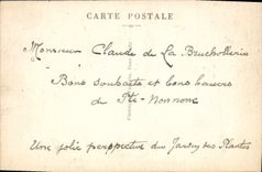 CPA Toulouse Haute Garonne Illustree Jardin des Plantes La Garonne et l'Ariege Statue d'Armand Sylve