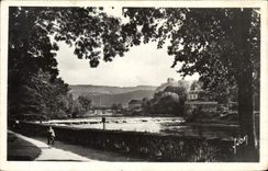 CPA Besancon (Doubs) Les rives du Doubs ou paysage Micaud et la Chadelle