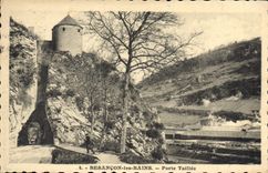 CPA Besancon les Bains Porte Taillee