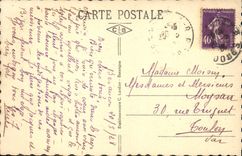 CPA Besancon les Bains Porte Taillee