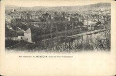 CPA Besancon Vue generale prise du Fort Chaudanne