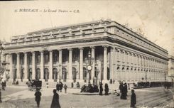 CPA Bordeaux Le Grand Theatre