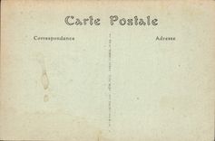 CPA Chateau des Allinges Ruines du Chateau Vieux et vue sur Thonon
