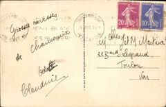 CPA Chamonix Mont Blanc La Mer de glace les seracs