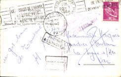 CPA Toulouse Les Alees Jean Jaures La Cathedrsale Saint Etienne L'Arc de Triomphe Monument aux Comba