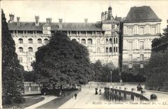 CPA Blois Le Chateau Facade Francois Ier
