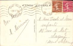CPA Saint Malo Les Remparts et la Cale de Dinard Cote d'Emeraude Bateaux Vedettes blanches