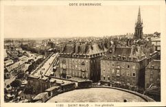 CPA Saint Malo Vue generale Cote d'Emeraude