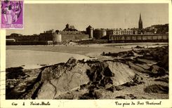 CPA Saint Malo Vue prise du Fort National