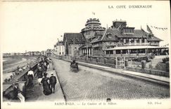 CPA Saint Malo Le Casino et le Sillon Cote d'Emeraude