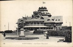 CPA Saint Malo Le Casino Municipal