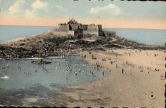 CPA Saint Malo Plage de l'Eventail