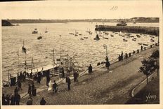 CPA Saint Malo (Illes et Vilaine) Le Mole des Noires dt l'Embacardere des Vedettes