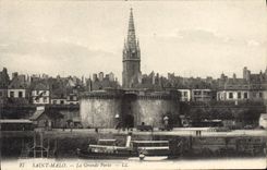 CPA Saint Malo La Grande Porte