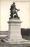 CPA Saint Malo Statue de Jacques Cartier