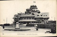 CPA Saint Malo Le Casino Municipal