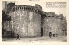 CPA Saint Malo (Bretagne) Cote d'Emeraude La Grande Porte