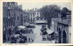 CPA Saint Malo Place Chateaubriand