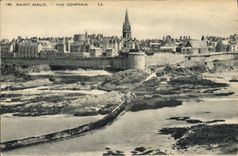 CPA Saint Malo Vue Generale