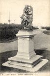 CPA Saint Malo Statue de Chateaubriand