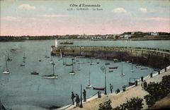 CPA Saint Malo Cote d'Emeraude La Rade