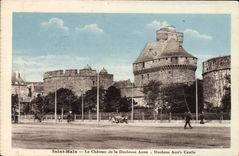 CPA St Malo Le Chateau de la Duchesse Anne