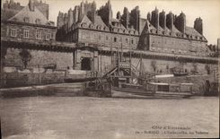 CPA St Malo Cote d'Emaeraude L'Embarcadere des Vedettes