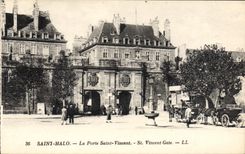 CPA St Malo La Porte Saint Vincent