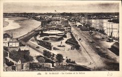 CPA St Malo Le Casino et le Sillon