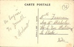 CPA Grenoble La Place Notre Dame la Cathedrale et le Monument des Trois Ordres