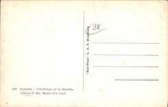 CPA Grenoble Teleferique de la Bastille L'Isere et Ste Marie d'en haut