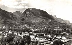 CPM Grenoble Vue generale Fort St Eynard et la Dent de Crolles