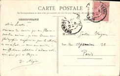 CPA Grenoble La Rue Felix Poulat